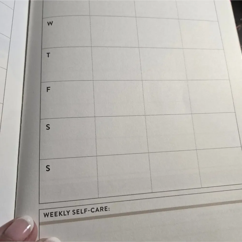 Erin Condren Wellness Log Petite Planner 5 1/2 X 8 inches